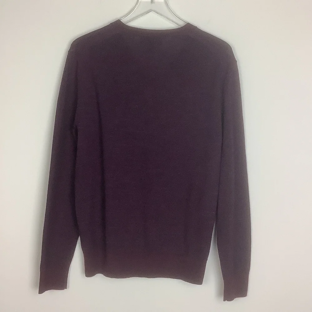 Banana Republic Men's Merino Wool V Neck‎ Sweater M